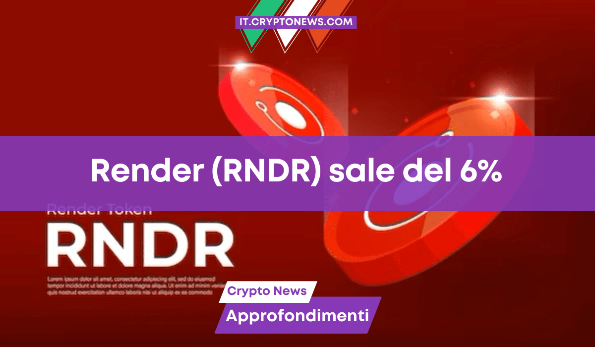 Render sale del 6% mentre la prevendita di TG.Casino comincia a decollare!