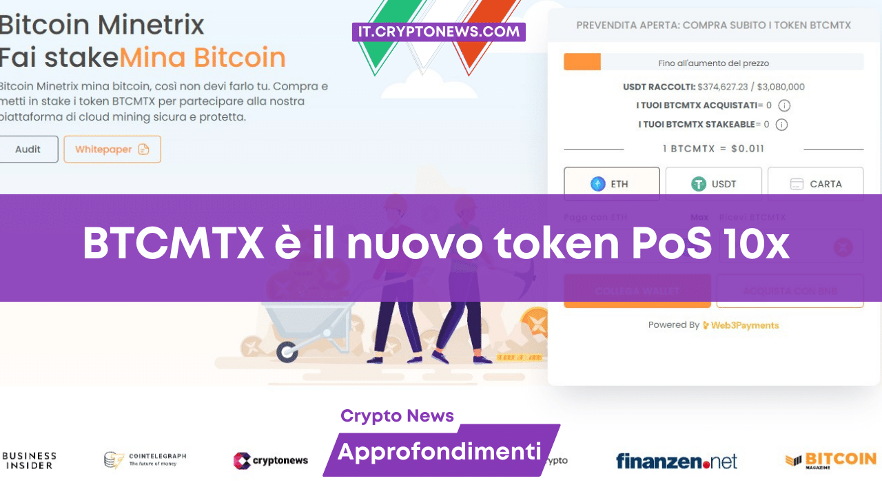 I traders acquistano un nuovo token PoS con un potenziale 10x – È il prossimo Bitcoin?