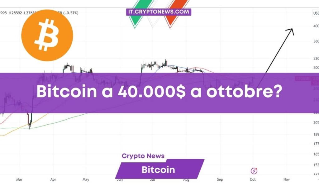 L’esperto elenca 5 ragioni per cui vedremo BTC a $40K a ottobre mentre Bitcoin Minetrix va a $350K