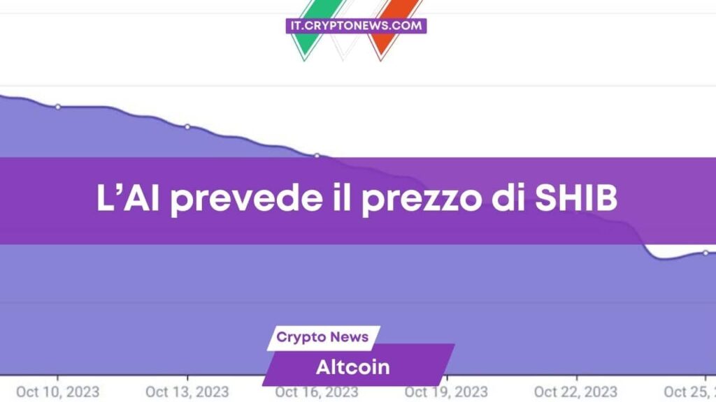 L’Intelligenza Artificiale prevede il prezzo di Shiba Inu per il 31 ottobre 2023