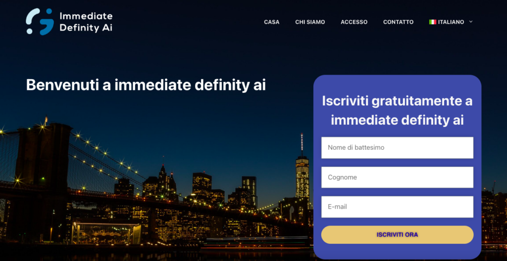 Immediate Definity AI (Immediate Definition) – Cos’è? Funziona?