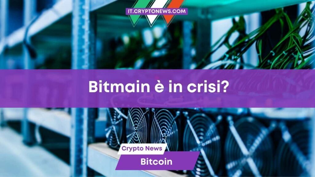 Bitmain è in crisi? Il fornitore di macchine per il mining BTC ritarda gli stipendi