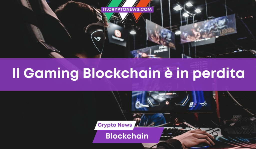 I profitti del Gaming Blockchain sono in calo del 38% rispetto all’ultimo trimestre