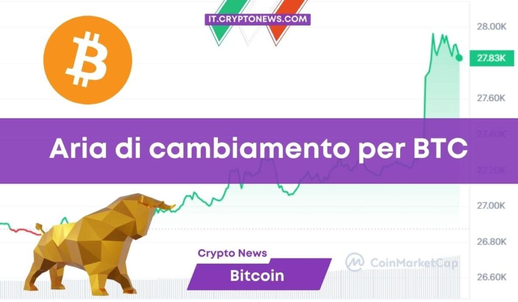 Previsione prezzo Bitcoin: BTC cresce del 3,5% e ci sono parecchie novità in vista!