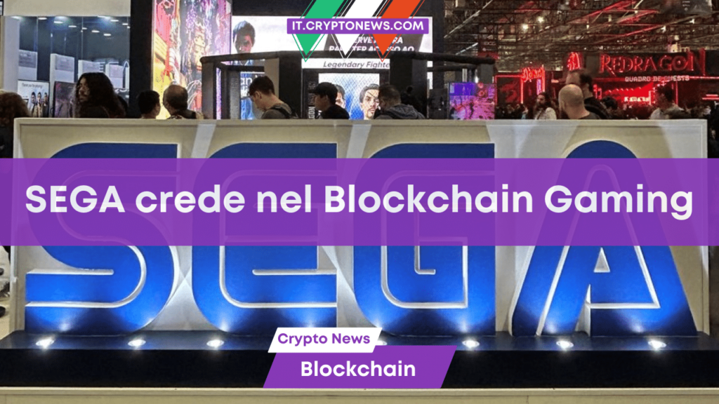 Il co-direttore operativo di Sega evidenzia il potenziale di Blockchain Gaming e NFT