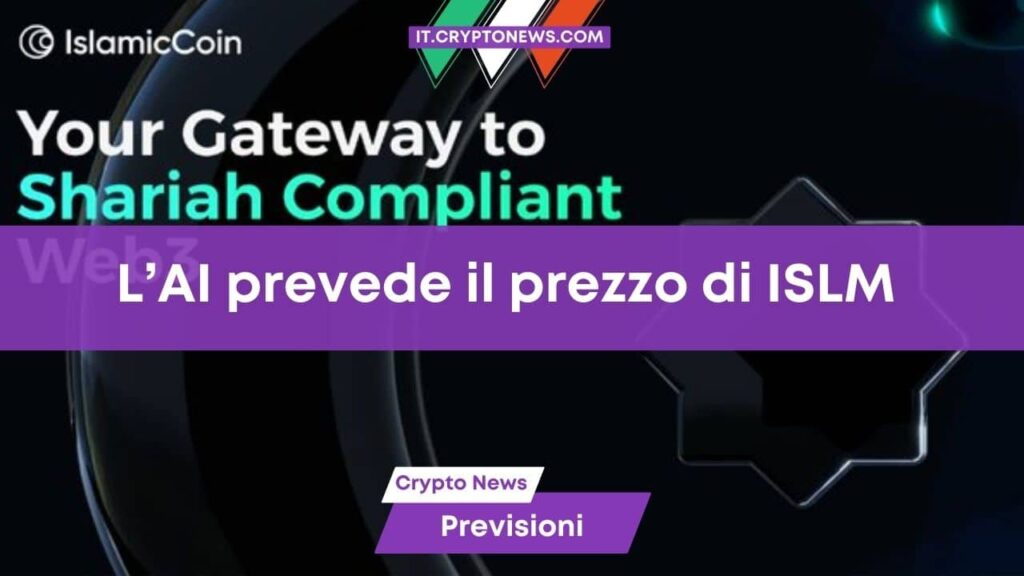 L’intelligenza artificiale prevede il prezzo di Islamic Coin