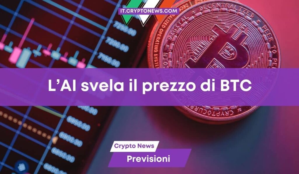 Analisi del prezzo di BTC al 1 novembre tramite machine learning e AI