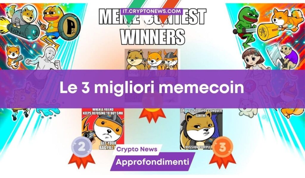 Le 3 migliori memecoin di cui i trader faranno scorta nel weekend