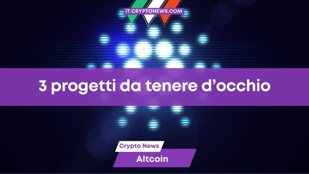 3 progetti ad alto impatto su Cardano da tenere d’occhio