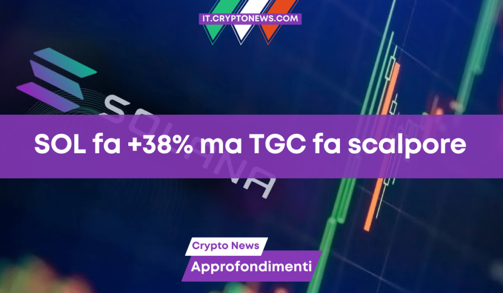 SOL sale del 38% ma il nuovo progetto di casinò crypto fa scalpore