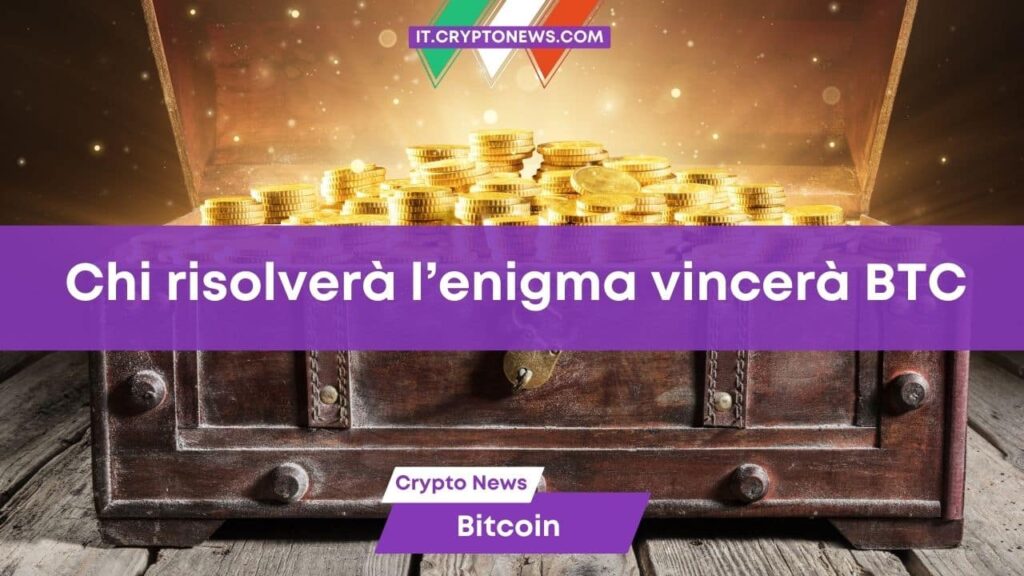 Chi risolve questo Bitcoin Puzzle potrebbe vincere fino a 16 BTC