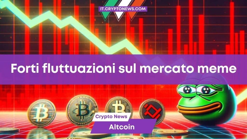 Forti fluttuazioni per il mercato delle memecoin. Cosa succede a PEPE e le altre?