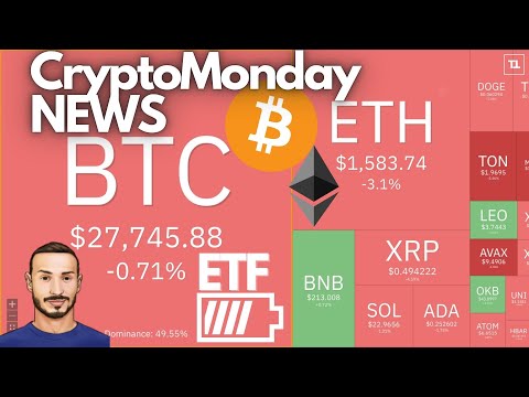 BITCOIN ETF al 75% 🔥 CryptoMonday NEWS w42/’23