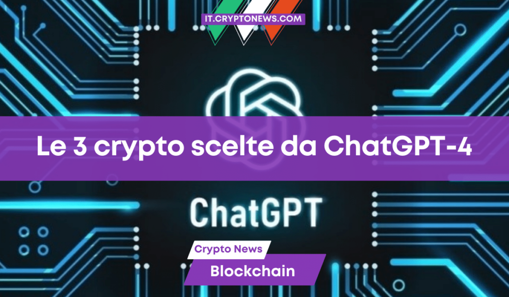 ChatGPT sceglie le 3 crypto con la più bassa inflazione annua!