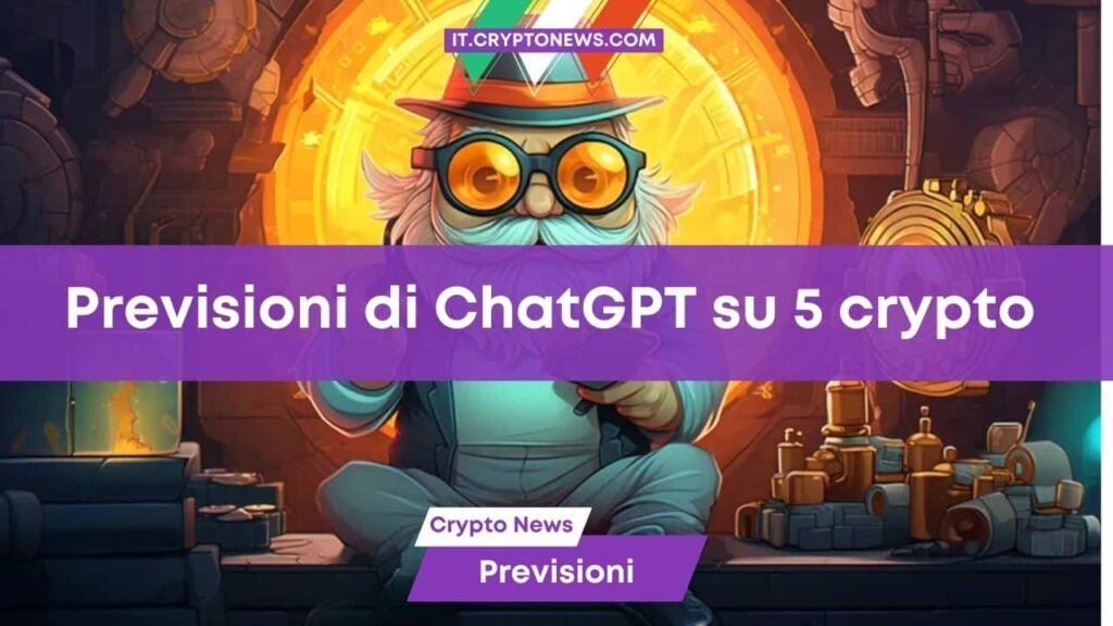 5 crypto da comprare a dicembre secondo ChatGPT
