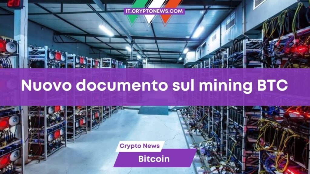 Il mining di Bitcoin è “cruciale” per l’energia rinnovabile e il bilanciamento della rete elettrica