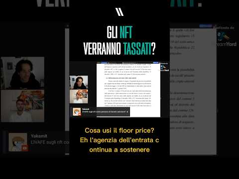 NFT: Come vanno DICHIARATI e TASSATI? #bitcoin #crypto #nft