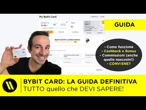 BYBIT CARD: LA GUIDA DEFINITIVA (Come funziona, Bonus e Cashback)  CONVIENE o no NEL 2023?