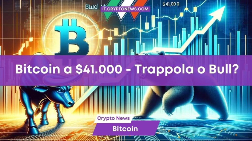 Bitcoin arriva a $41.000 e il mercato vola – Bull Market o trappola?