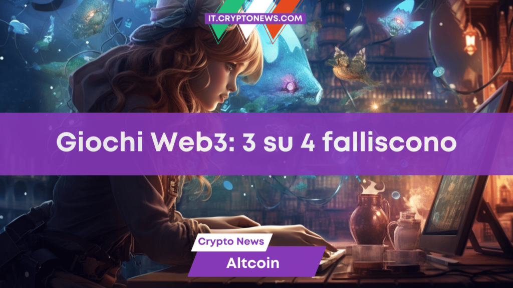 Giochi Web3: tre su quattro falliscono miseramente