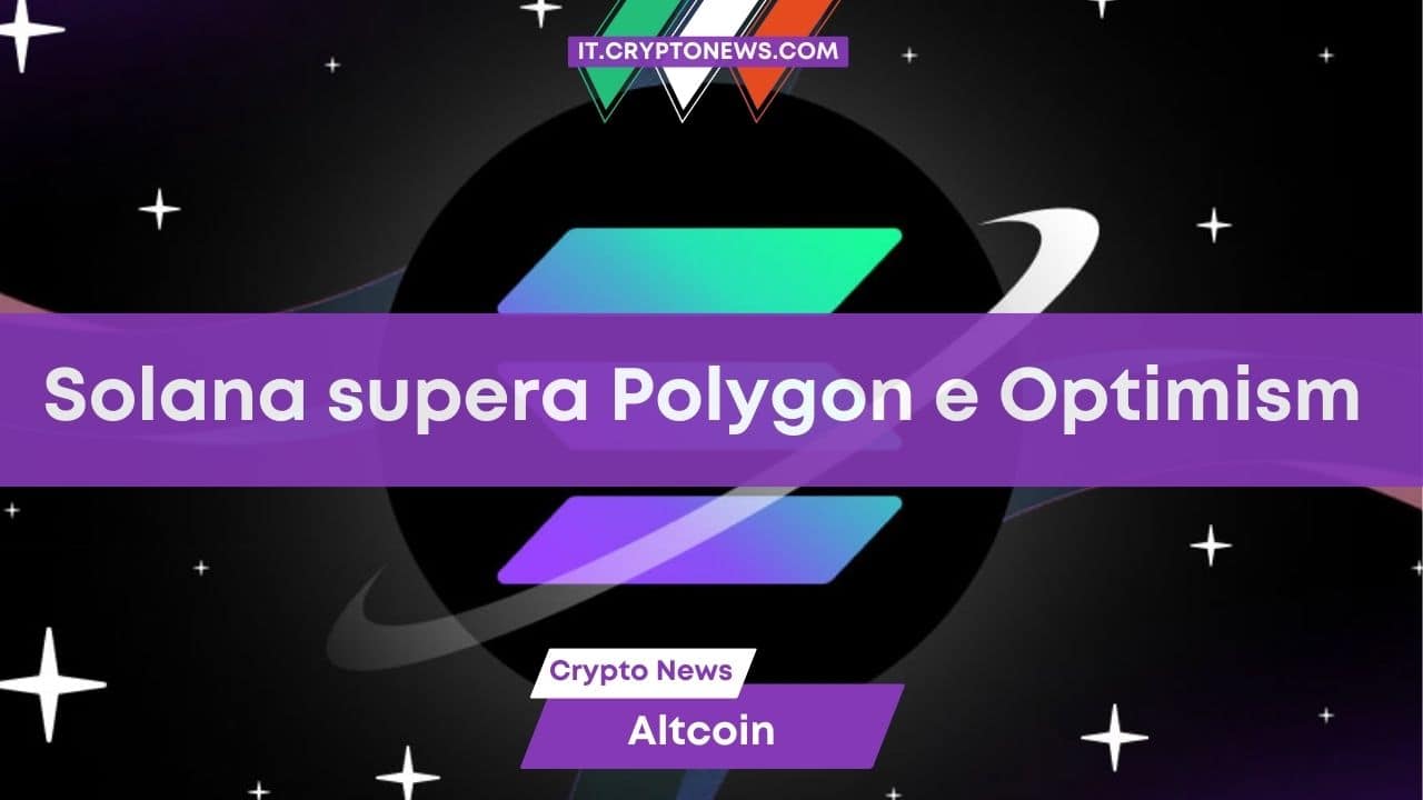 Solana supera Polygon e Optimism nel volume di trading! Presto a 100 dollari?