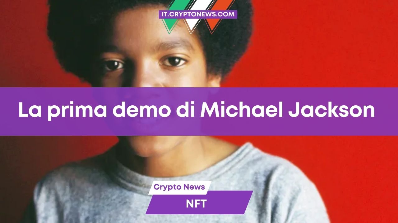 Diventa un NFT la prima demo di Michael Jackson a 8 anni