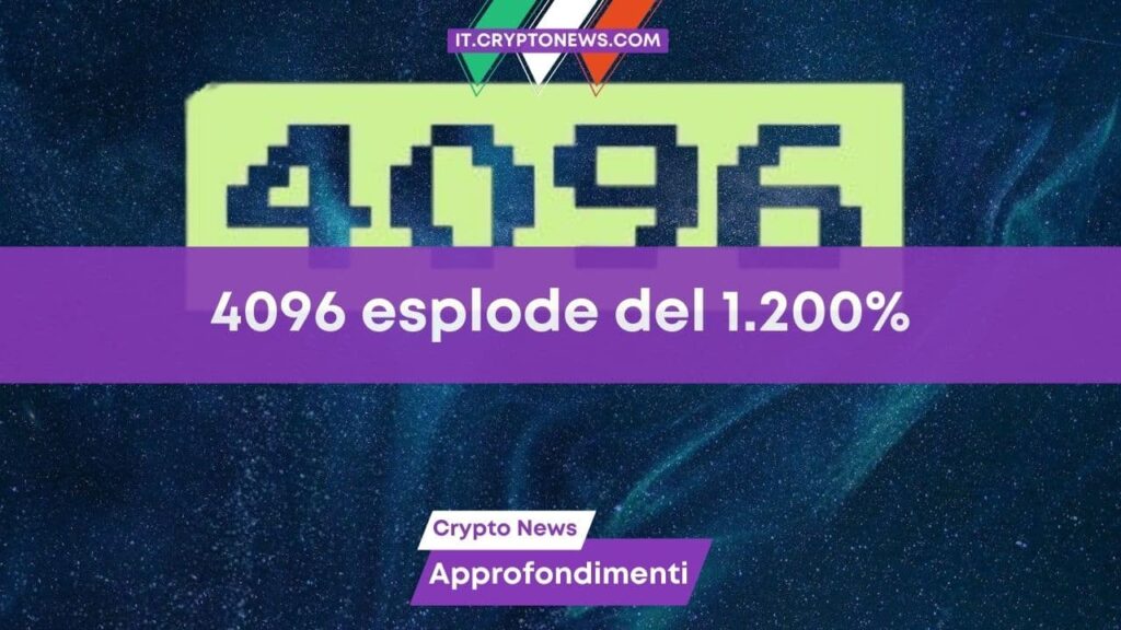 Nella notte il token ‘4096’ sale del 1.200% ma altrove c’è di meglio