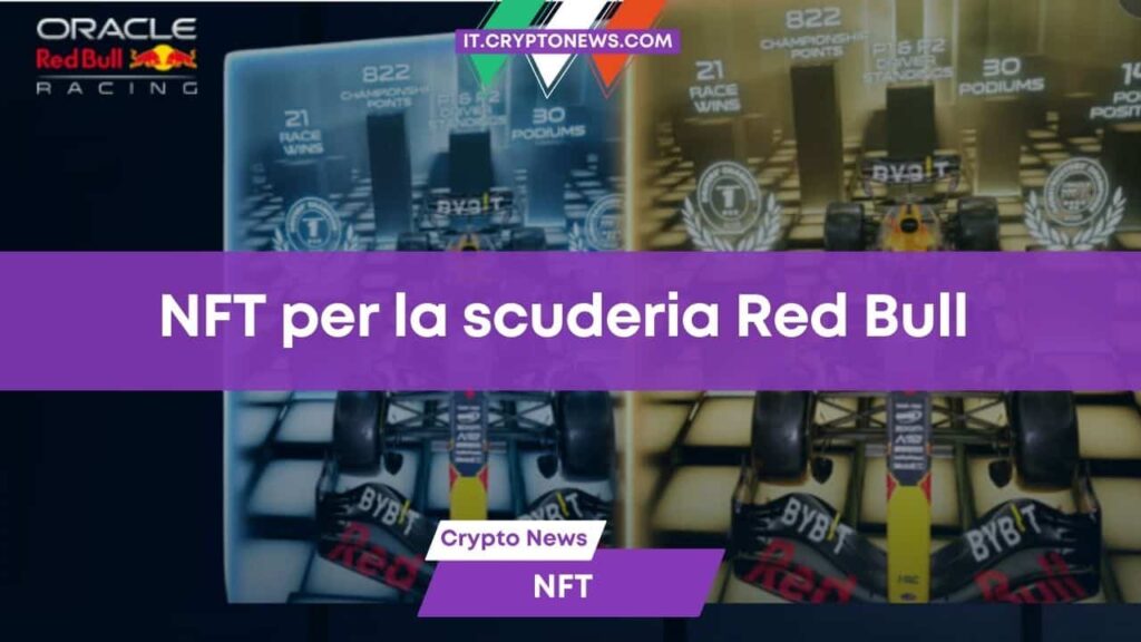 Una collezione NFT celebra la vittoria F1 della scuderia Red Bull