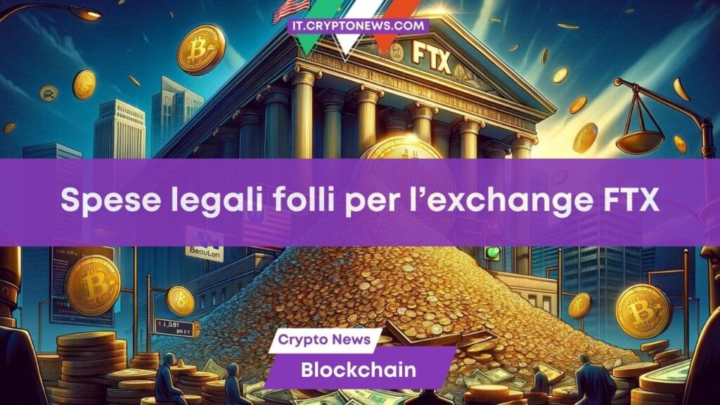 Spese legali fuori controllo per l’exchange FTX: 1,3 milioni al giorno!