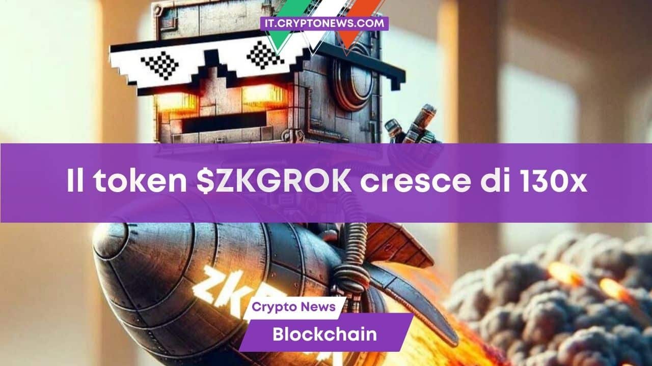 Il token $ZKGROK è salito di 130x in 24 ore mentre una nuova meme coin, $SPONGEV2, sta diventando virale