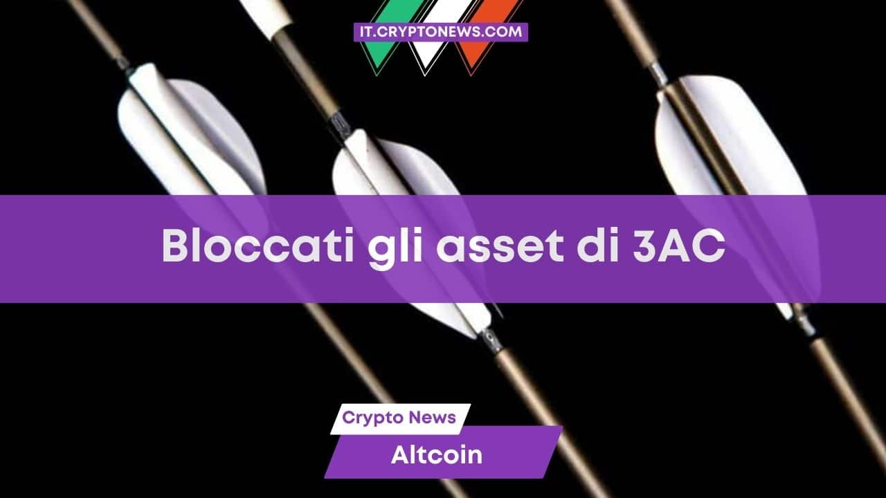 Il tribunale blocca gli asset dei co-fondatori di Three Arrows Capital