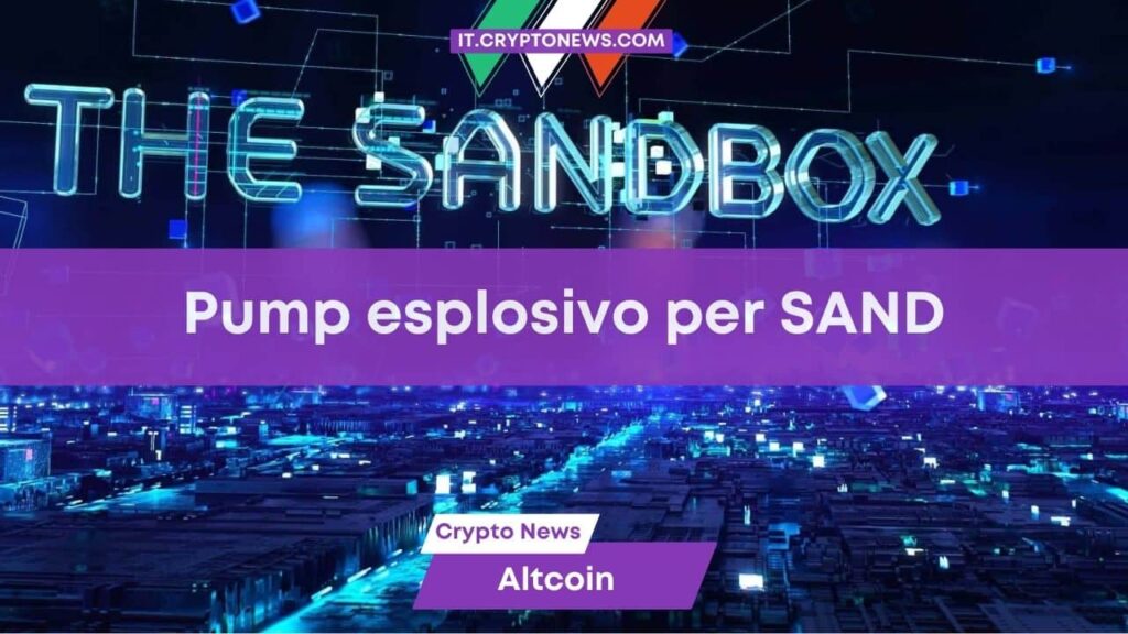 Previsione The Sandbox: SAND schizza del 54,4%