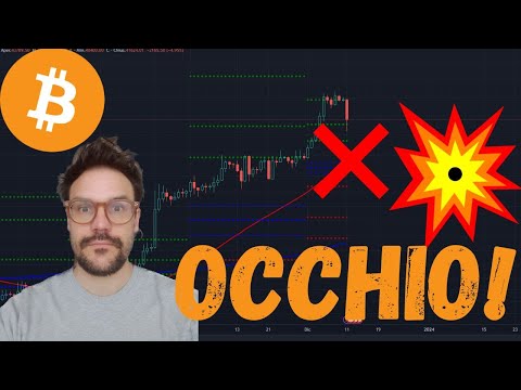 CHART ANNUALE! BITCOIN MAI SOPRA QUESTO LIVELLO! BEARISH NEL BREVE?