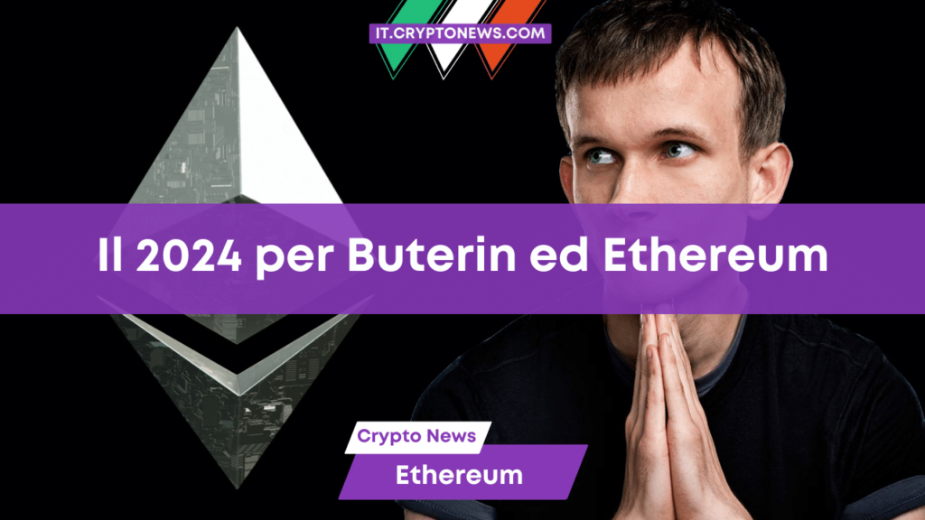 Vitalik Buterin svela la Roadmap per il 2024 di Ethereum