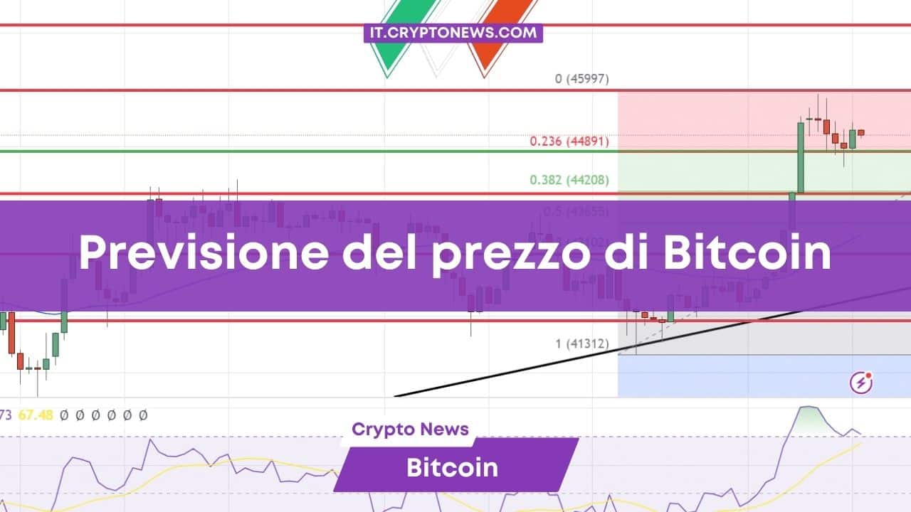 Previsioni prezzo Bitcoin: BTC si mantiene sopra $45.000, dove punta?