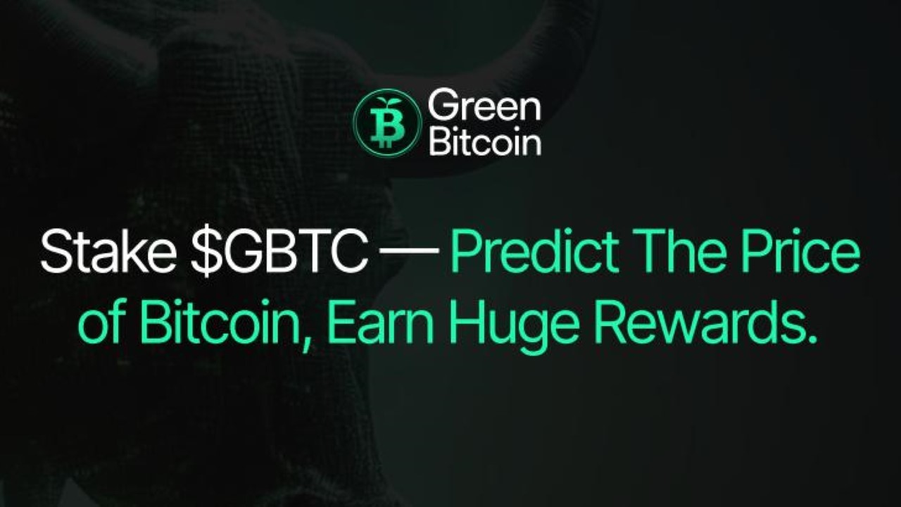 Green Bitcoin (GBTC) permette di guadagnare enormi ricompense grazie al Predict-To-Earn