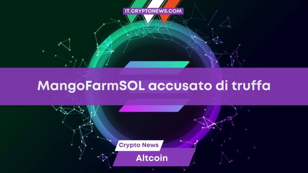 MangoFarmSOL di Solana accusato di truffa dopo la chiusura dei social network