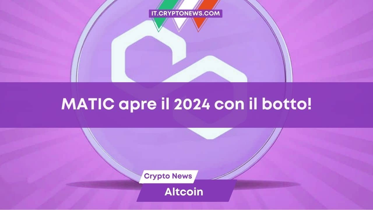 MATIC inizia male il 2024 ma non mancano i segnali positivi