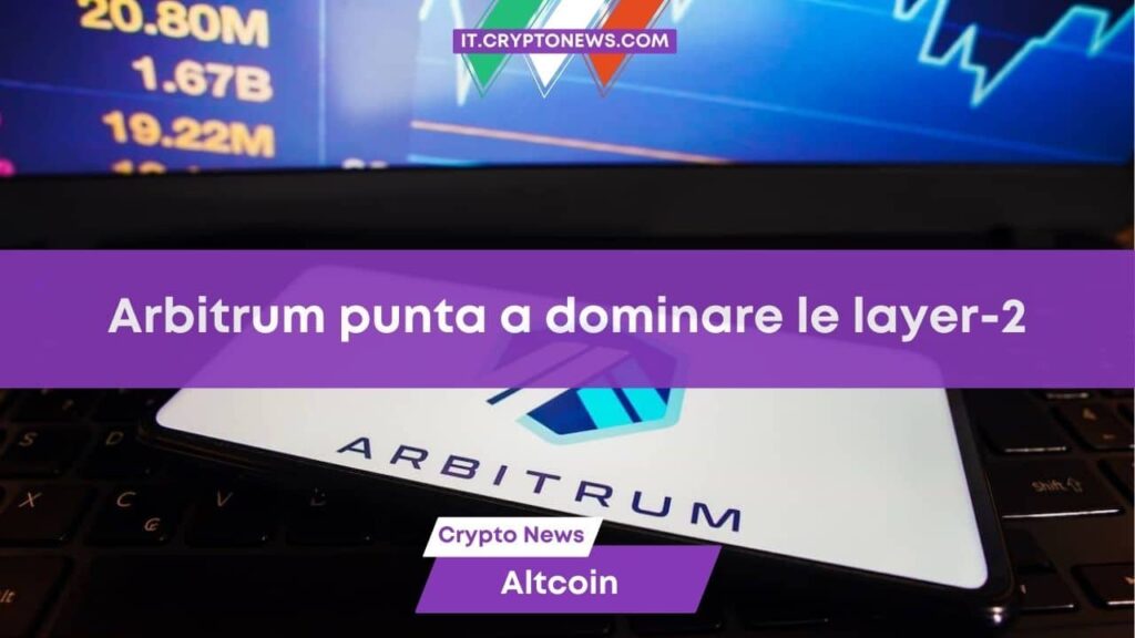 Arbitrum verso il 50% dell’intero TVL sulle layer-2 di Ethereum