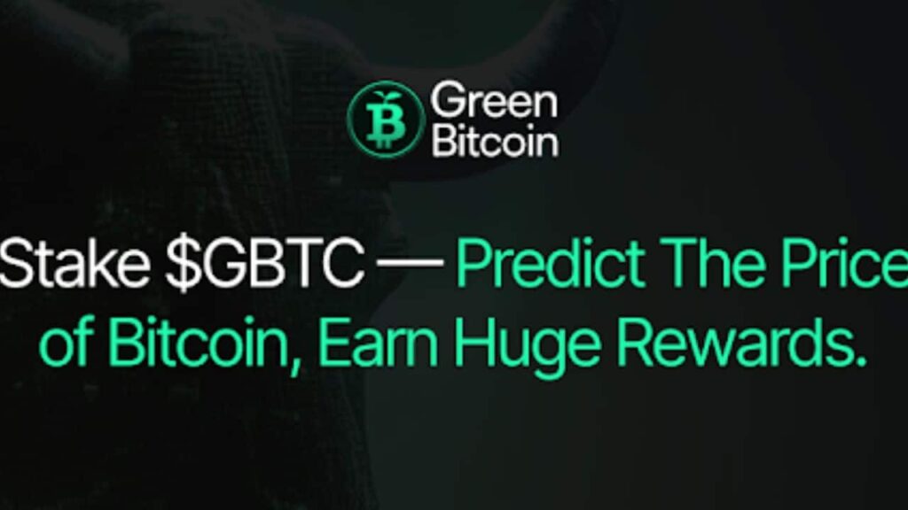 Green Bitcoin (GBTC) stupisce la community con la sua funzione “Predict-To-Earn”
