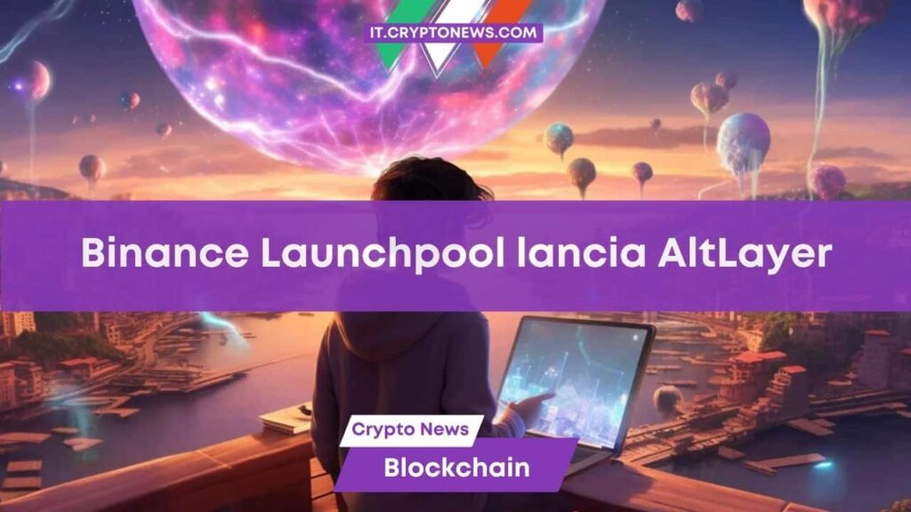 Binance lancia AltLayer (ALT) su Launchpool: il listing è previsto per il 25 gennaio