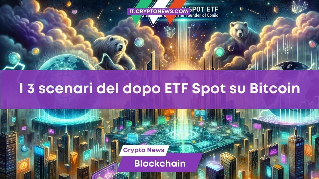 Come sarà il dopo ETF Bitcoin Spot: 3 scenari disegnati da Christian Miccoli, Ceo e founder di Conio