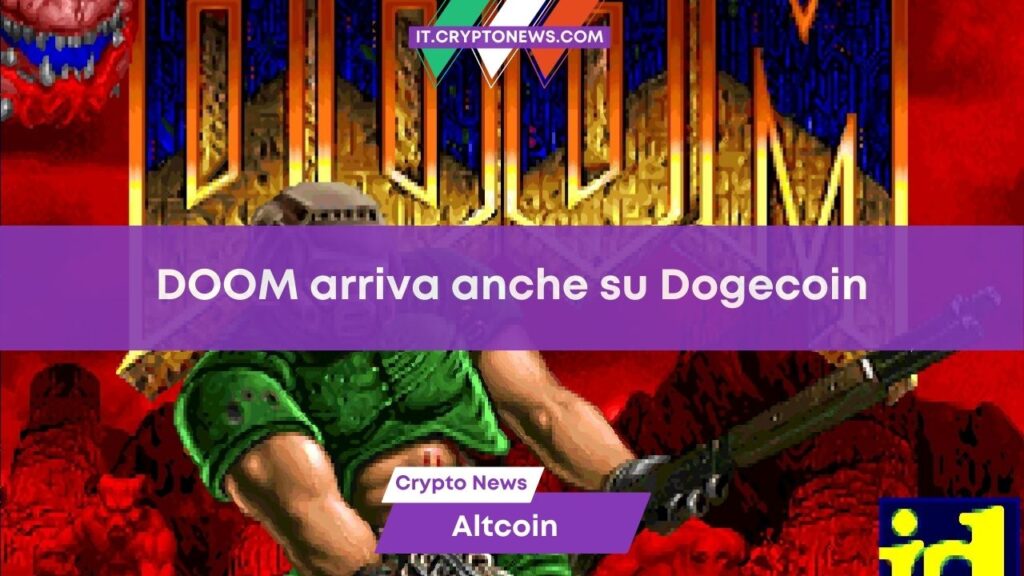 Doom, il capolavoro di ID Software, approda anche su Dogecoin