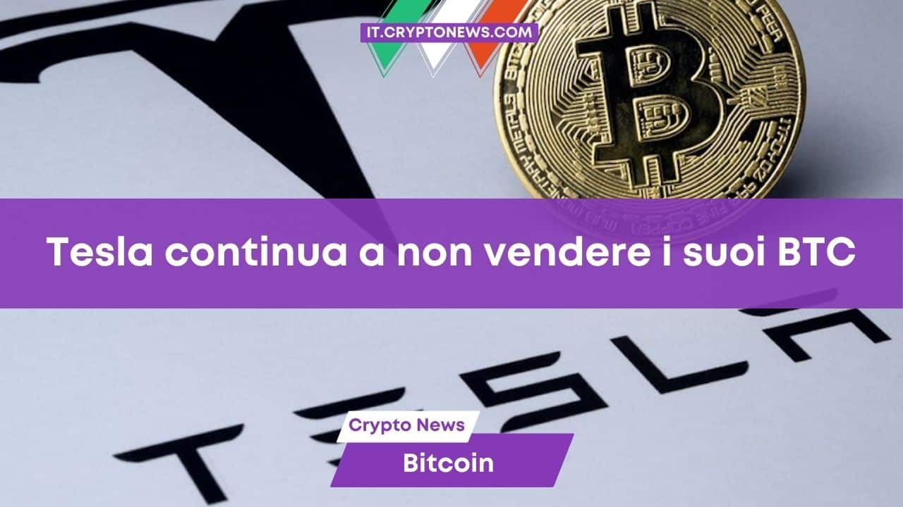 Tesla non si vuole separare dai suoi 9.720 Bitcoin (che valgono circa 387 milioni di dollari)