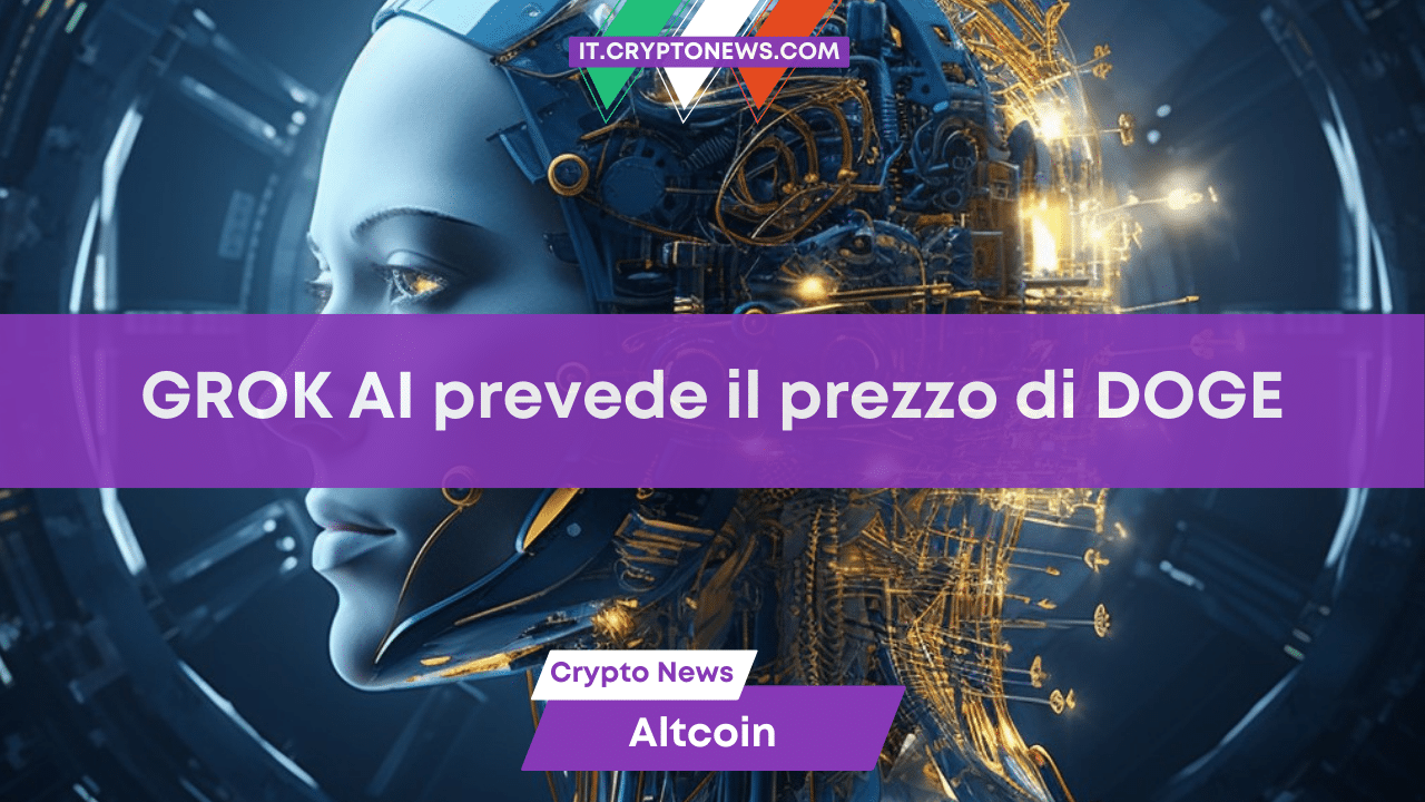 L’Intelligenza Artificiale di Grok AI prevede il prezzo di DOGE per la fine del 2024