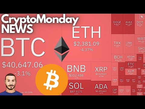BITCOIN ETF Flop? Ethereum Dencun 🔥 Crypto Monday NEWS w04/’24