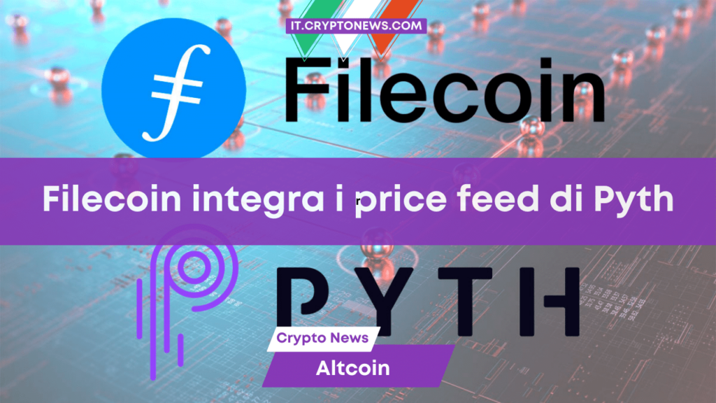 Filecoin integra i feed dei prezzi di Pyth per migliorare lo storage decentralizzato