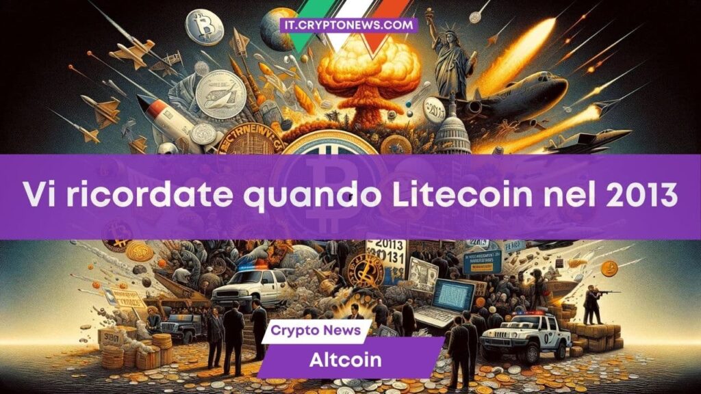 Vi ricordate quando Litecoin era la seconda criptovaluta per market cap?