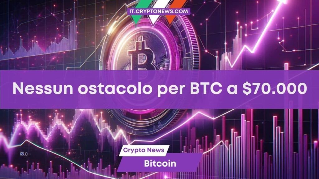 Nessun ostacolo in vista: il prezzo di Bitcoin quest’anno raggiungerà i $70.000