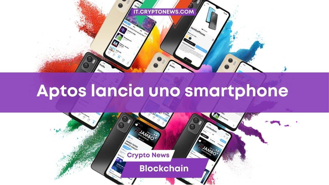 Anche Aptos (come Saga di Solana) avrà uno smartphone crypto grazie a Jambo